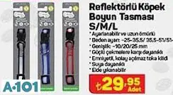 REFLEKTÖRLÜ KÖPEK BOYUN TASMASI REFLEKTÖRLÜ KÖPEK BOYUN TASMASI